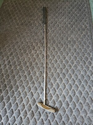 Putter Vintage Ping O-Blade 1969 – Tête Laiton/bronze, Tige Acier 35,5″, Unisexe