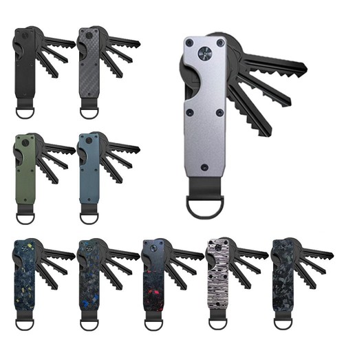 with Screwdriver Key Case Holder Metal Keychain for Keys Less Than 6.2cm