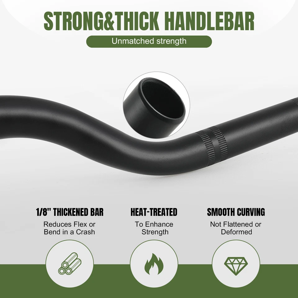 Manillar de arrastre de 7/8" 22 mm para Honda CB900 900F 599 919 750 Foto 4 de 4