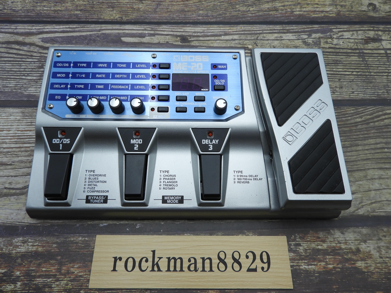 BOSS ME20 guitar multiple effects pedal Fast Shipping from japan 761294403181 eBay