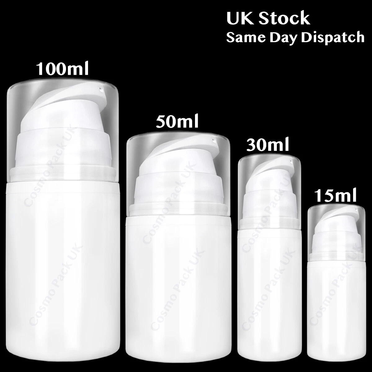 Airless Pump Bottle Wholesale Empty Lotion Cream Liquid Bottle