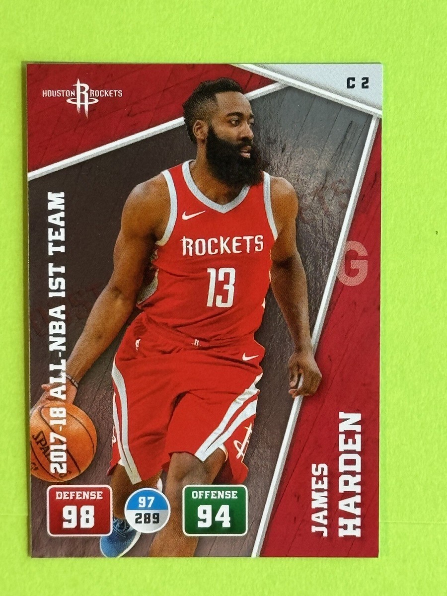 James Harden All NBA 1st Team 2018-19 NBA Panini Adrenalyn XL Rare Italy