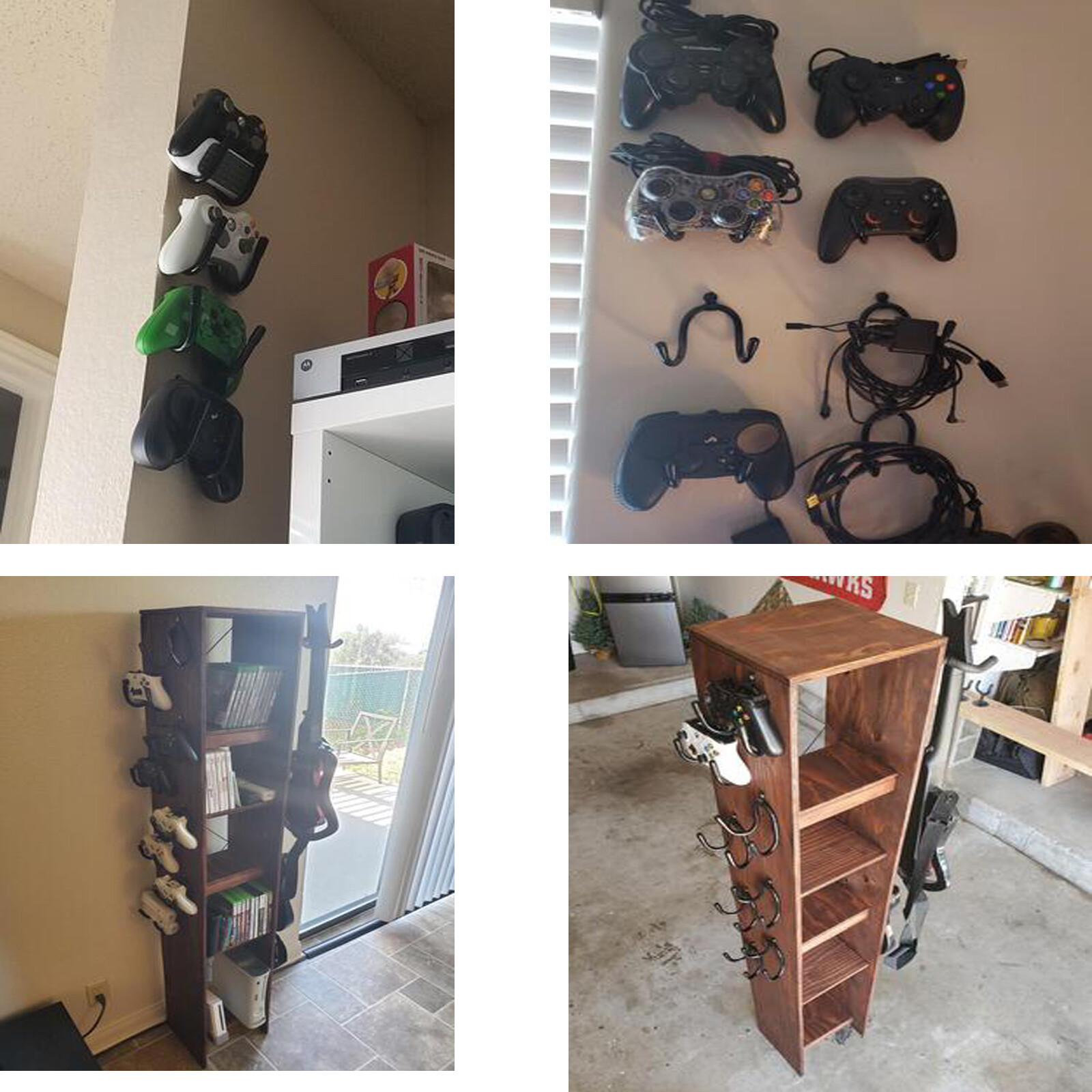 Game Controller Organizer Wall Rack Wall Mount Wall Clip Wall Hanger