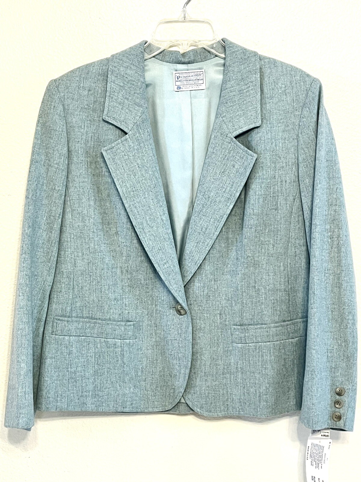 Pendleton Blazer Pure Virgin Wool Jacket Womens 1… - image 1