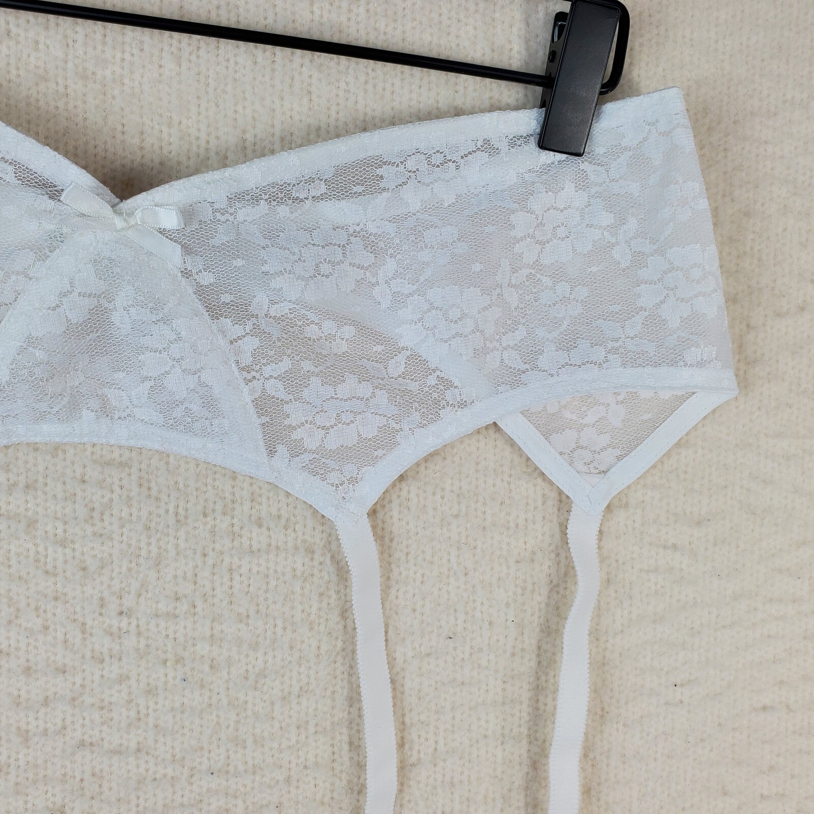 Garter Belt Empire White 4X Plus Size Lingerie Drag Boudoir Sissy Plus Size 