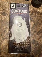 Footjoy Contour FLX Men's Golf Glove Med. LG Regular Right- Pearl Brand New
