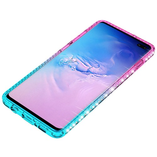 For Samsung Galaxy Note 10 Plis/S10 Plus 5G Bling Glitter Liquid Cover Case - Photo 8 sur 15
