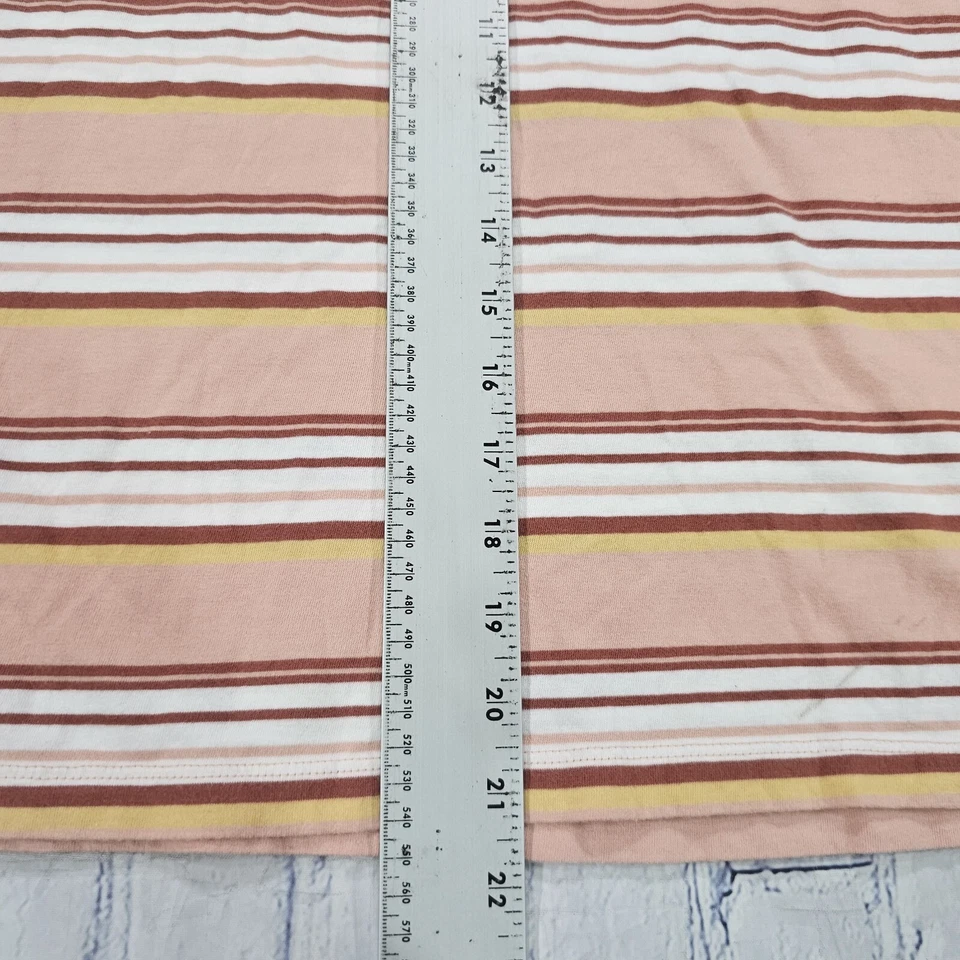 Camiseta manga corta a rayas Hang Ten MUJER TALLA PEQUEÑA VINTAGE Y2K Foto 2 de 4