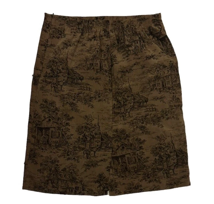 Falda lápiz vintage con estampado Courtenay Foto 2 de 3