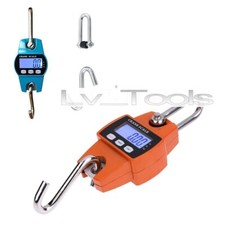 BILANCIA 300 KG DINAMOMETRO DIGITALE SOSPESA A MOLLA APPESA INDUSTRIALE