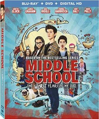 #ad #ad Middle School: The Worst Years Of My Life Blu ray DVD Digital HD GOOD $7.35