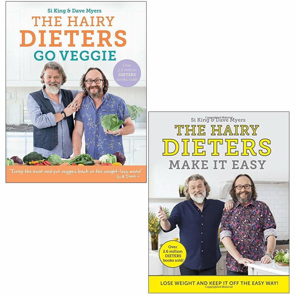 The Hairy Dieters Go Veggie, The Hairy Dieters Make It Easy 2 Books Collection