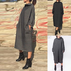 sweatshirt dress midi