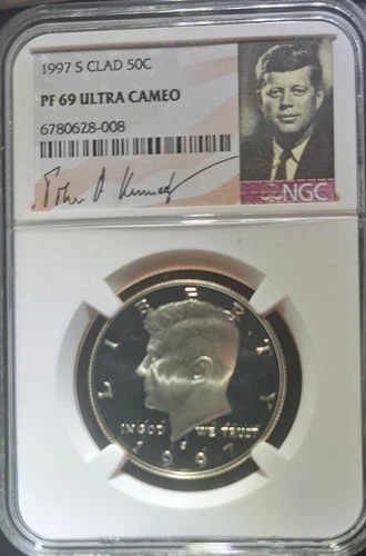 1997 S Clad Half Dollar NGC PF69 Ultra Cameo