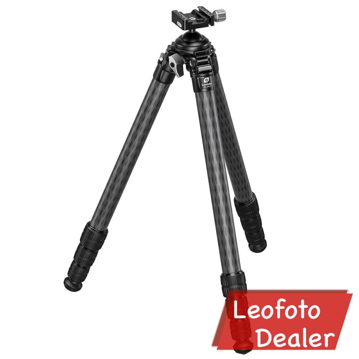 Leofoto SK-324CX Tripod Integrated Knob-Control Ballhead Arca