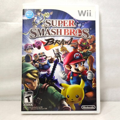 Super Smash Bros Brawl (Wii) - Complete - TESTED