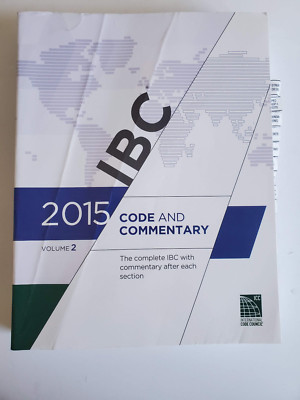 2015 International Building Code Commentary, Volume 2 ONLY