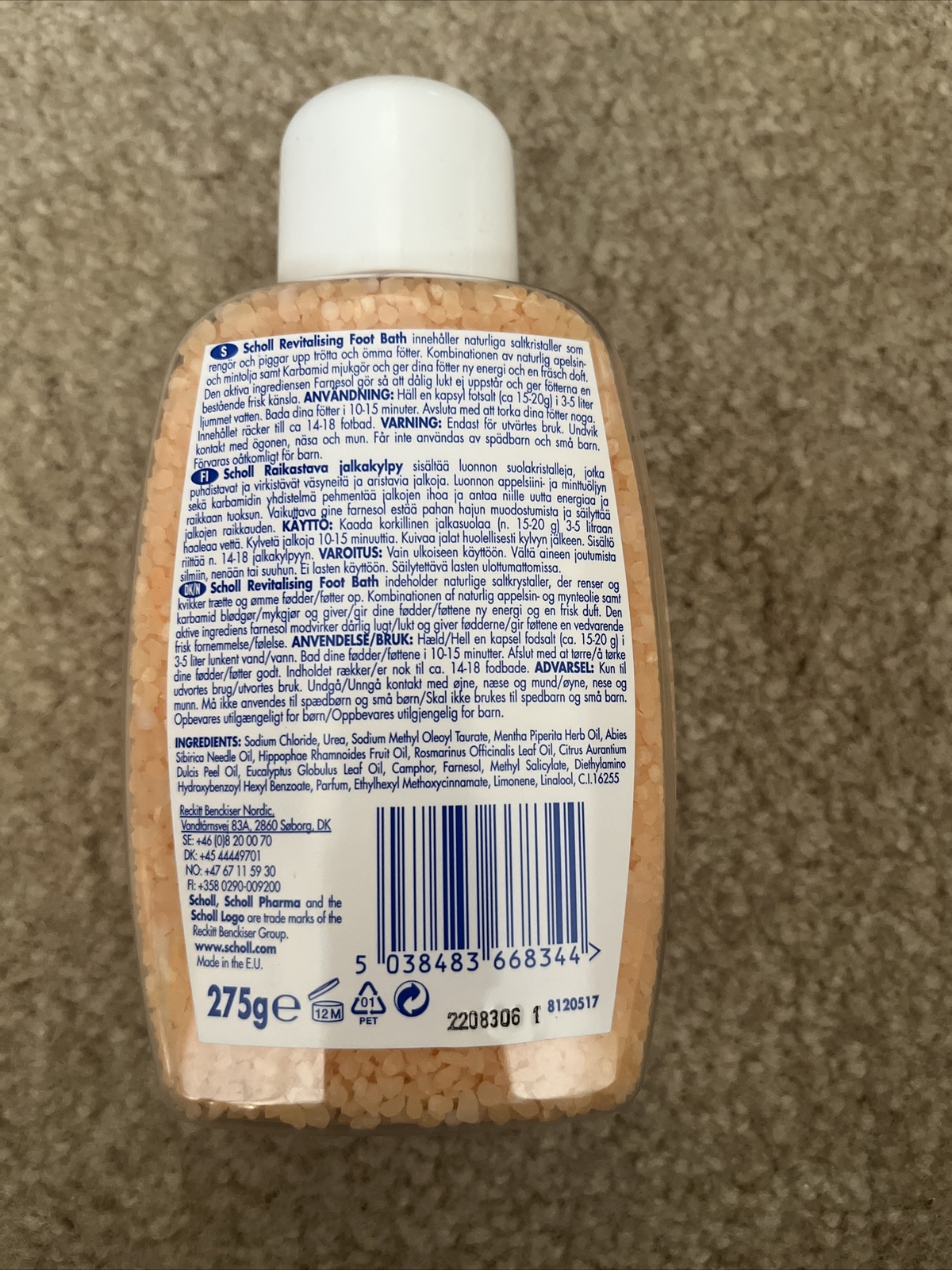 Scholl Revitalizing Foot bath / From Denmark