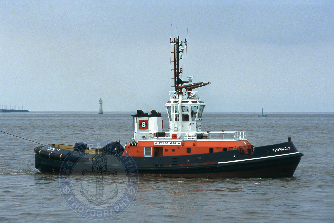 Ship Photo Howard Smith Towing Tug TRAFALGAR 6X4 (10X15) Photograph