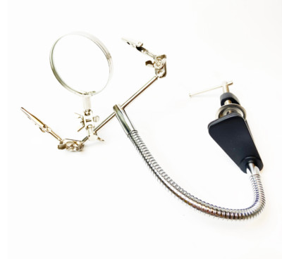 Helping Hand Craft Supply Tool Magnifying Glass, three hands for your projects