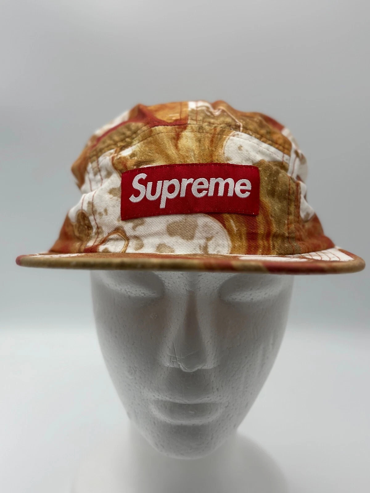 Chapeau casquette de camp Supreme Blood and Semen boîte rouge logo casquette panneau réglable rare neuf