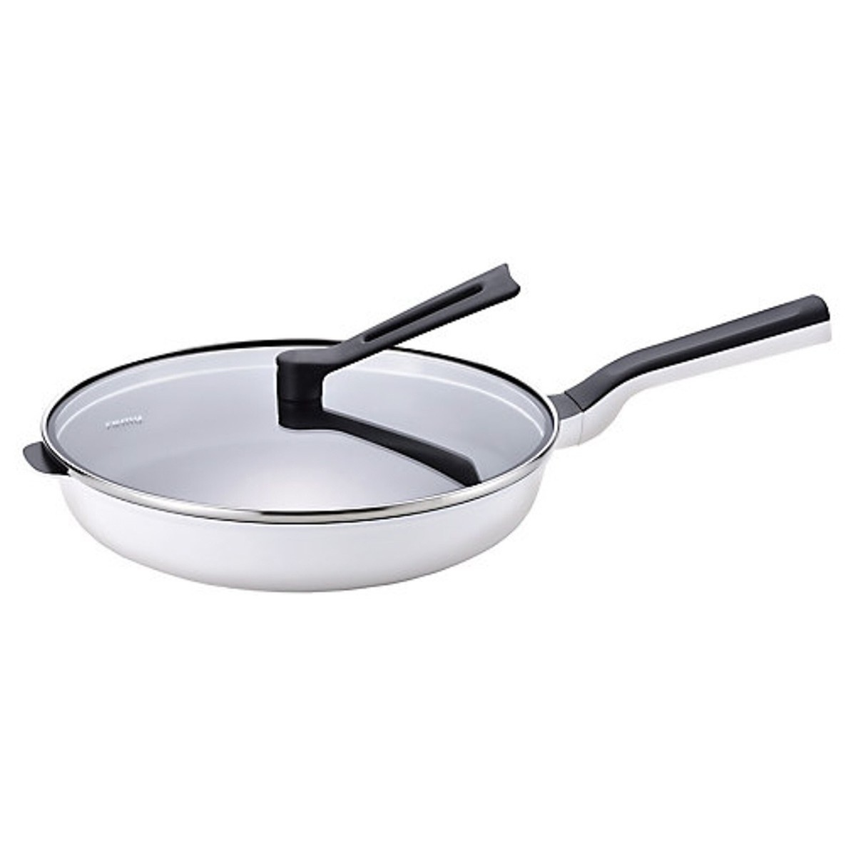 remy pan + ホワイト　フライパン 蓋付き レミパン Remi Hirano フライパン 24cm RHF-221 RHF-222
