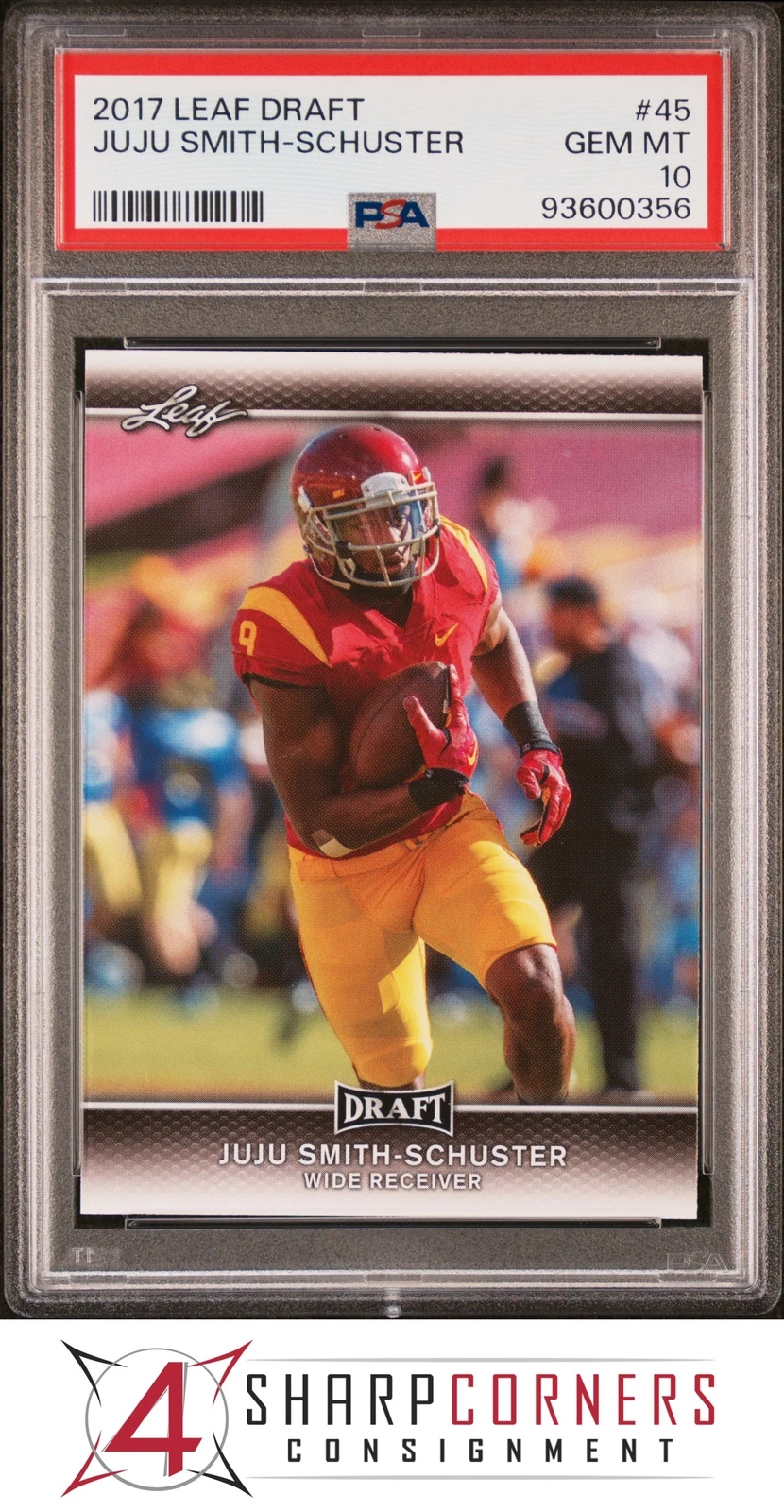 JuJu Smith-Schuster Leaf Draft #45 Base