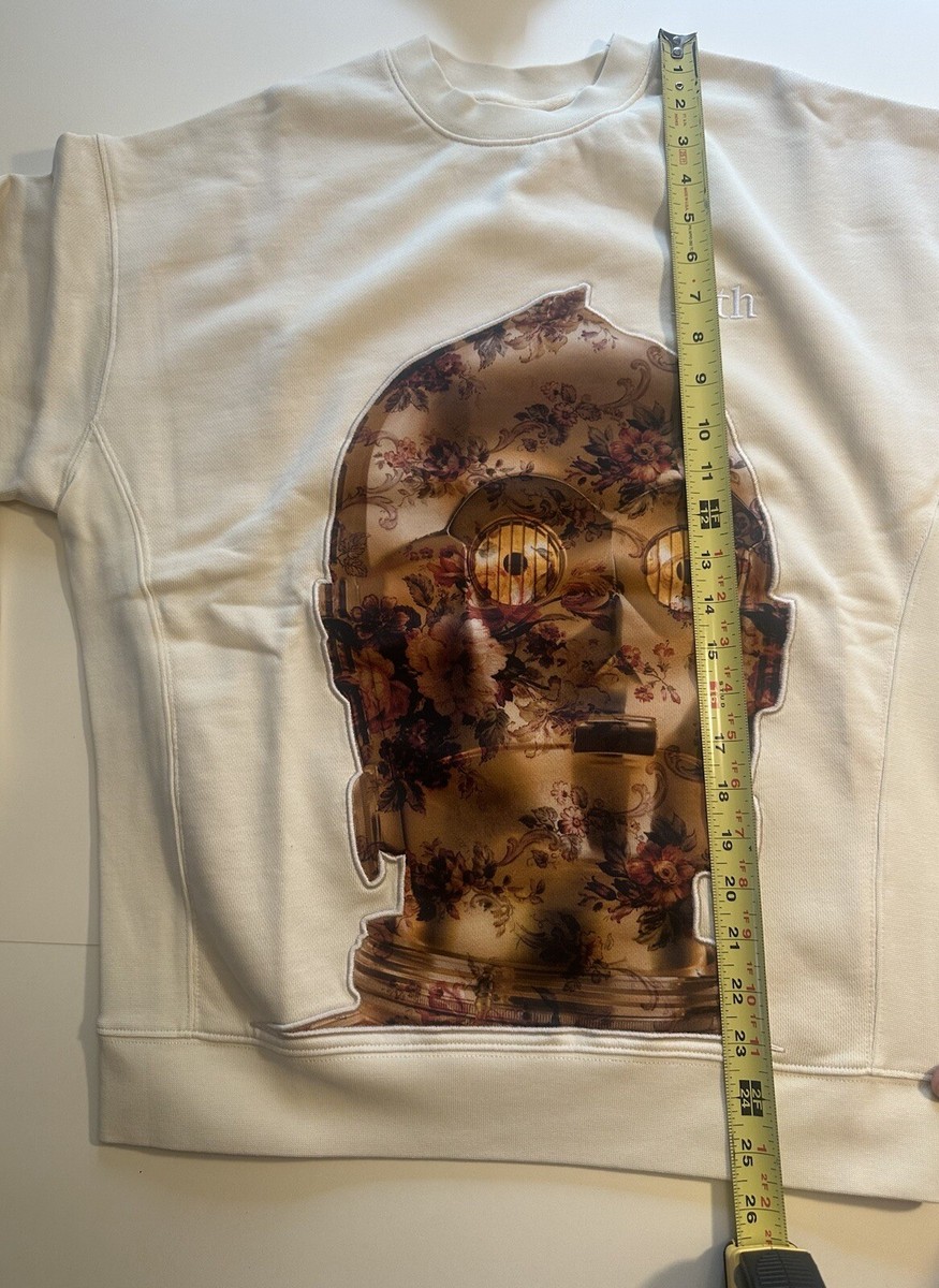 ★最新作★STAR WARS X Kith C-3PO Crewneck Kith For Star Wars™ C-3PO Crewneck Sweatshirt Size XS *BRAND