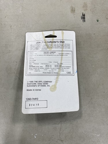 ERTL Replica Farm Machines Duetz-Allis 7085 Tractor #1260 Diecast Metal NOS D31 - Picture 2 of 2