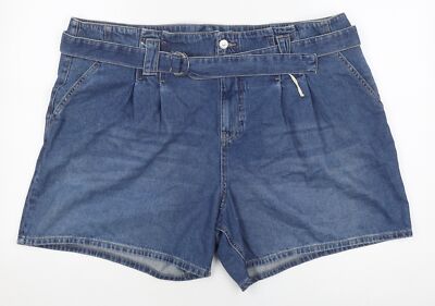Marks and Spencer Utility Damenshorts blau Größe 22
