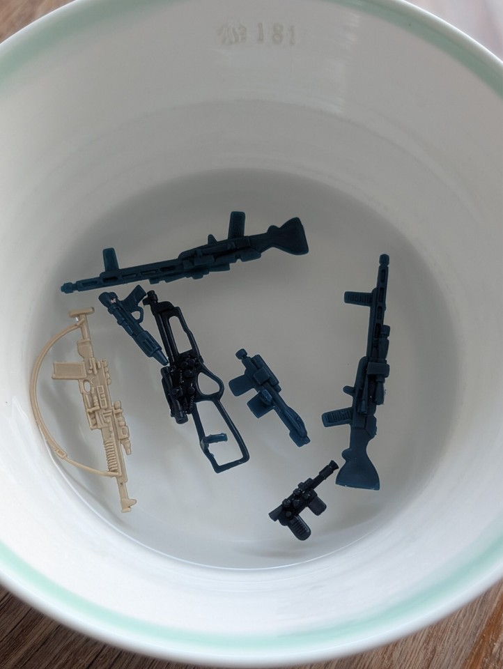 ViNTAGE STAR WARS ACTION FIGURES KENNER WEAPONS ACCESSORIES JOB LOT