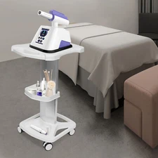 Dental Trolley Medical Cart Steel Mobile Tool Cart Swivel Caster