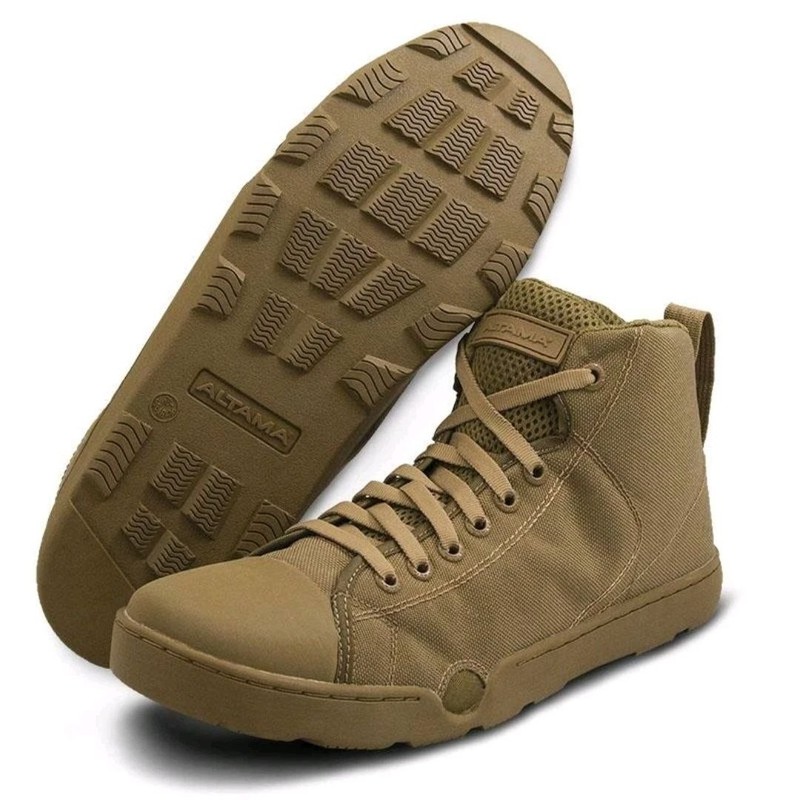 Altama 333003 Maritime Assault Mid Boots, Coyote
