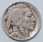 1919 P Buffalo Nickel 5¢ - F United States Coin JRT 40