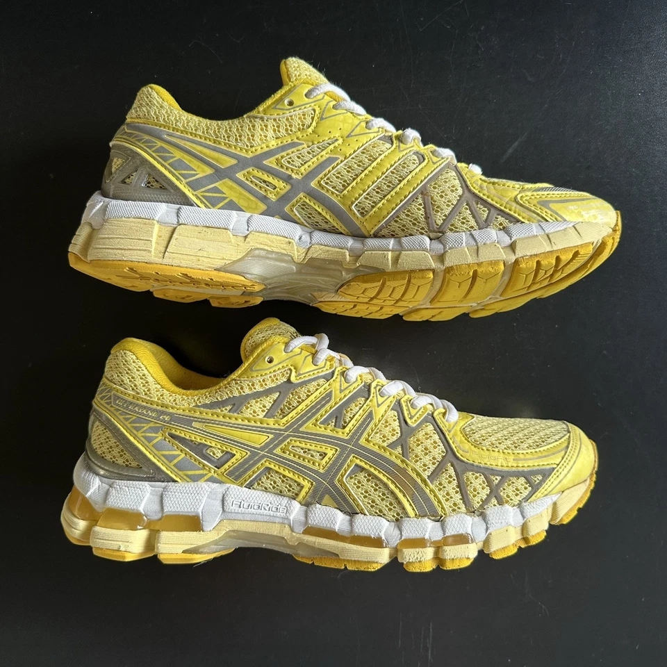 2013 Asics Gel-Kayano 20 Lite-Show Women's US 8 Lime/Lite/White Running Shoes - image 3 of 4