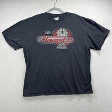 Tony Stewart NASCAR T Shirt Mens XXL Black Graphic 2011 Champion Racing Tee