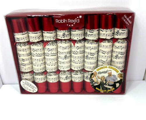 Robin Reed Musical Christmas Crackers 8 Concerto Music Whistle Game Box READ