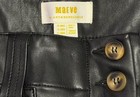 NWT! Maeve By Anthropologie Blk Wide Leg Faux Leather Pants Size 22 W  Length 29 — photo 5