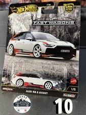 Hot Wheels Car Culture Fast Wagons Audi RS 6 Avant Die Cast.