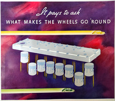 Pistons Cylinder Head Alcoa Aluminum Vintage 1935 Ad Magazine Print