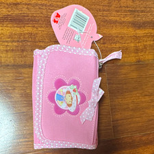 Strawberry Shortcake Pink Nylon Zippered ID/Document Holder Wallet