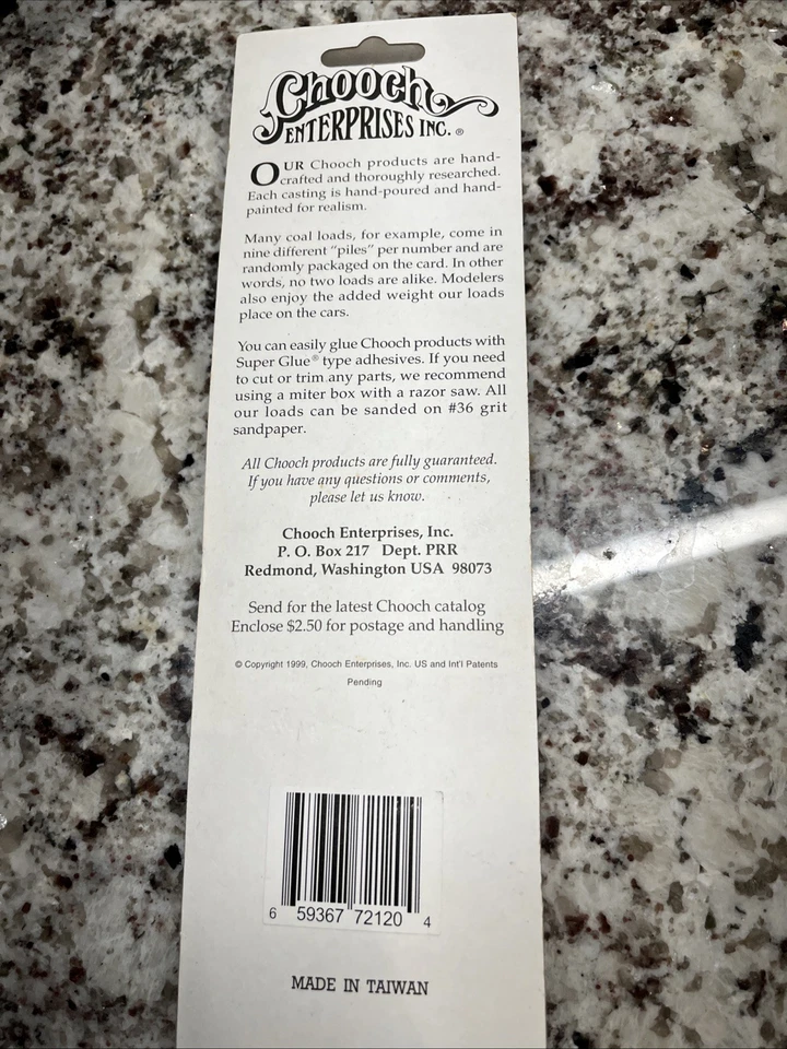 Chooch Enterprises HO 比例 7212 铁矿石装载 Walter’s Ore 汽车 — 第 4/4 张图片