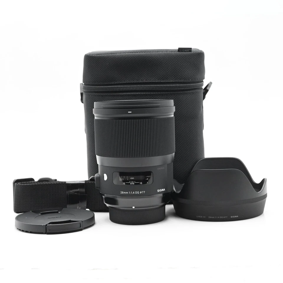 Sigma AF 28mm f1.4 DG Art HSM 019 Lens Nikon F Mount #642