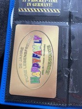 Kirmes Fahrchip Ehrenkarte