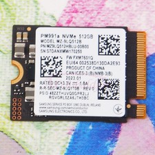 Samsung PM991a 512GB SSD M.2 2230 NVMe PCIe Gen3x4 Steam Deck Surface