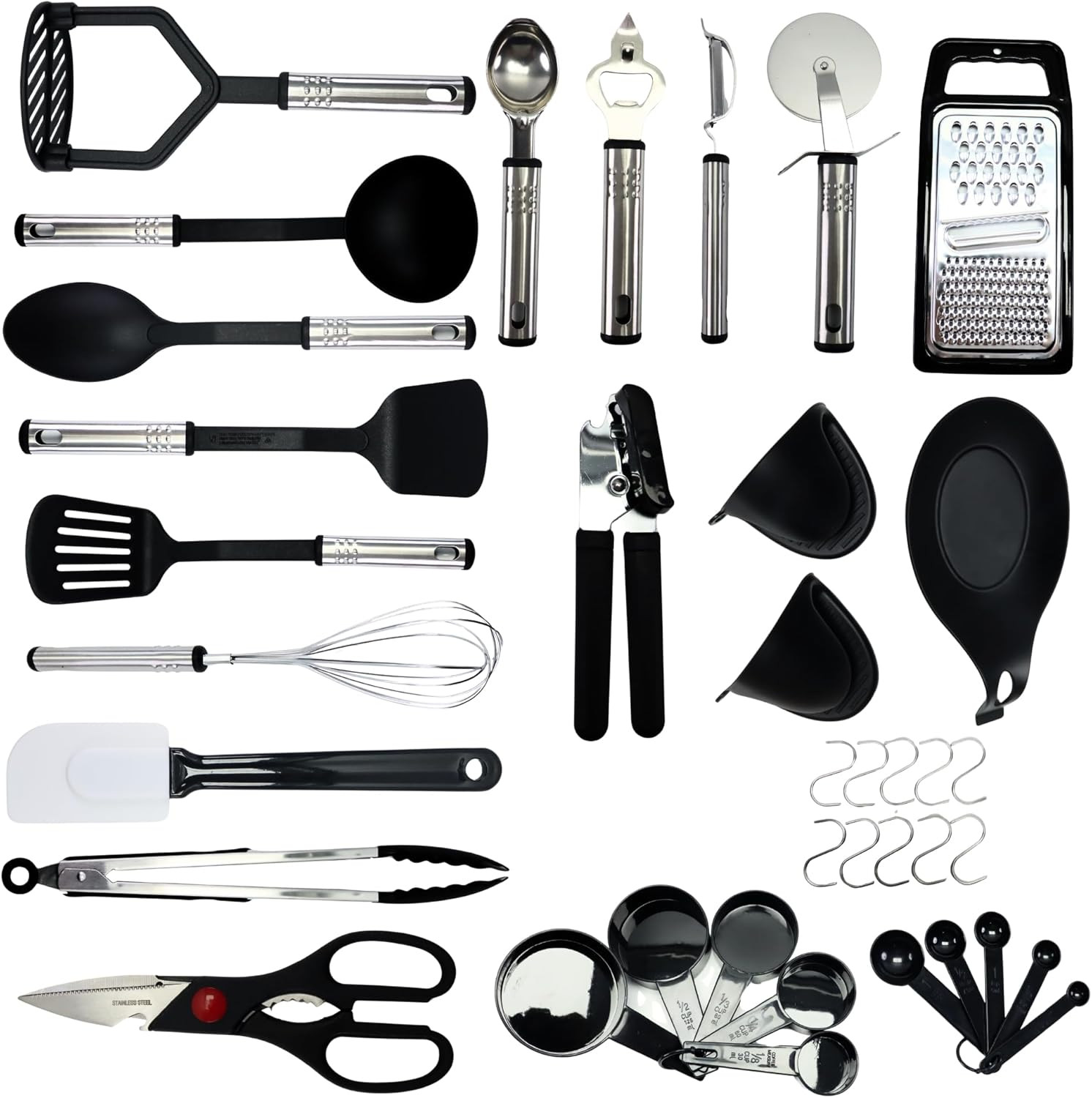 Set Mestoli Cucina in Silicone | Utensili Professionali Antiaderenti