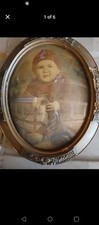 Vintage Baby Picture In Frame