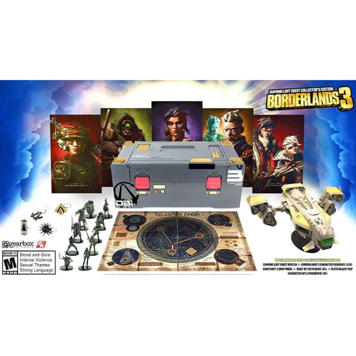 Borderlands 3 - Diamond Loot Chest Collector's Edition