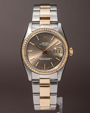 RARE Vintage Rolex 1505F Steel & Gold w/ Orig. Oyster Bracelet & Sigma Dial