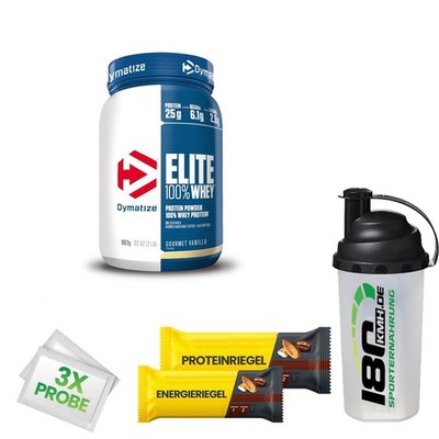 (45,12EUR/kg) Dymatize - Elite 100% Whey Protein 942g Dose + Bonus